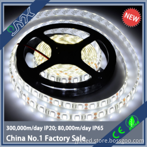 Flexible Red Color 60LED Per Meter 300LED Strip Light SMD5050 LED 12V Non-waterproof flashing led strip light wholesale